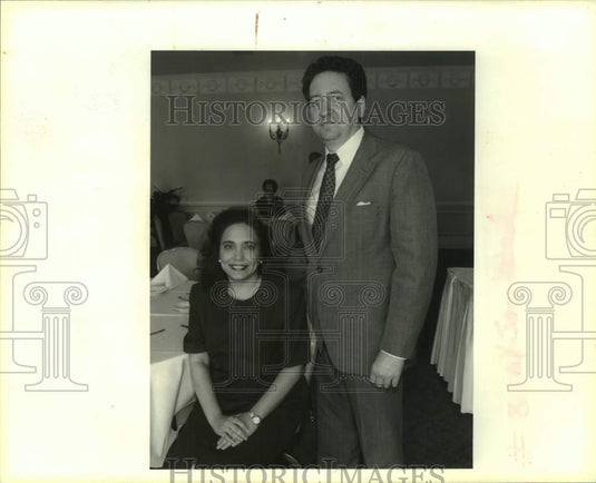 1991 Press Photo Mayflower - Naomi and Ken Mann - Historic Images
