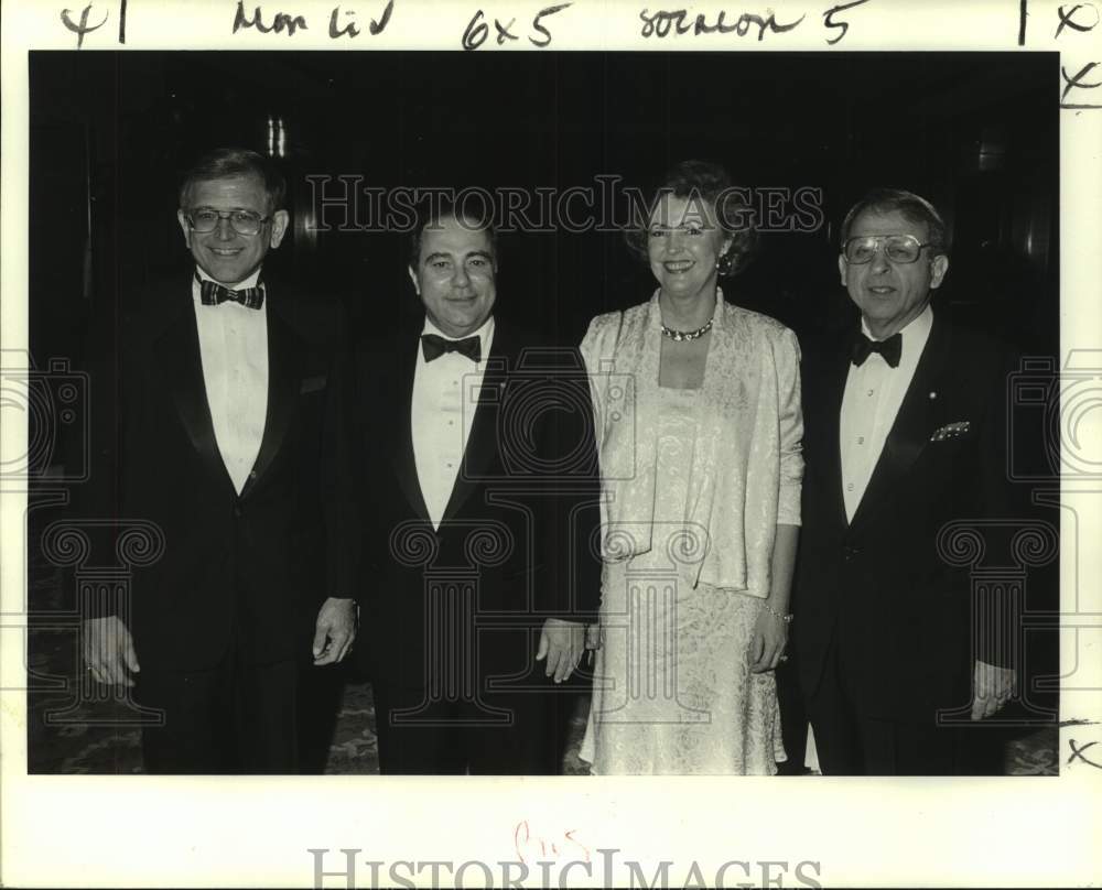 1988 Press Photo New Orleans Developers at the St. Joseph Banquet - Historic Images