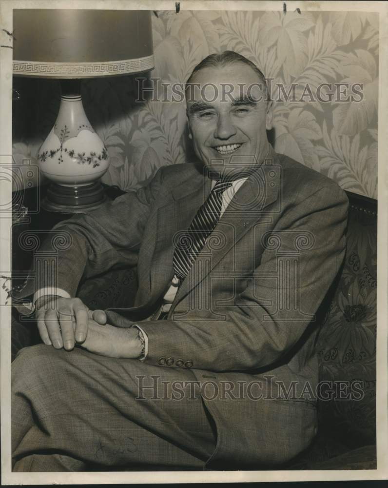 1955 Press Photo William J. Jernick To Speak At Louisiana Elks Convention-Historic Images