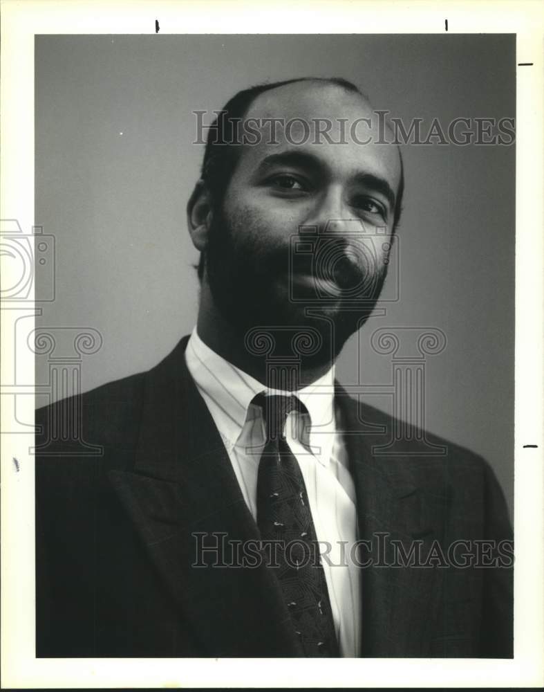 1991 Press Photo Ron Mason, Administrative Staff- Tulane University - Historic Images