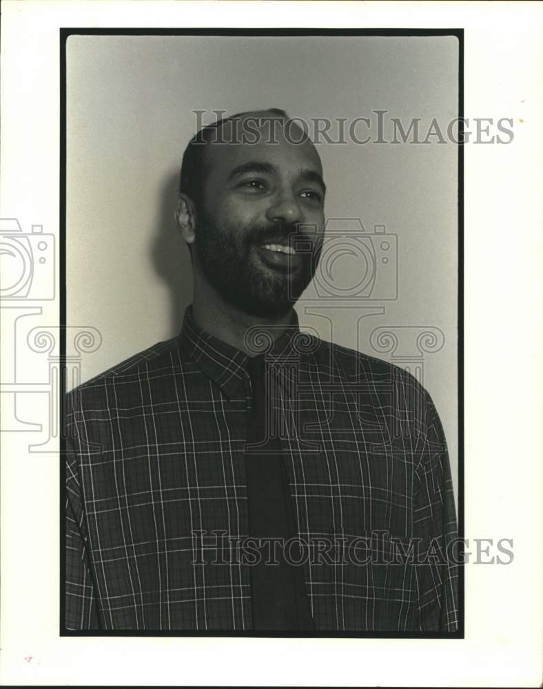 1989 Press Photo Planned Parenthood Benefit - Ronald Mason, Jr. - Historic Images