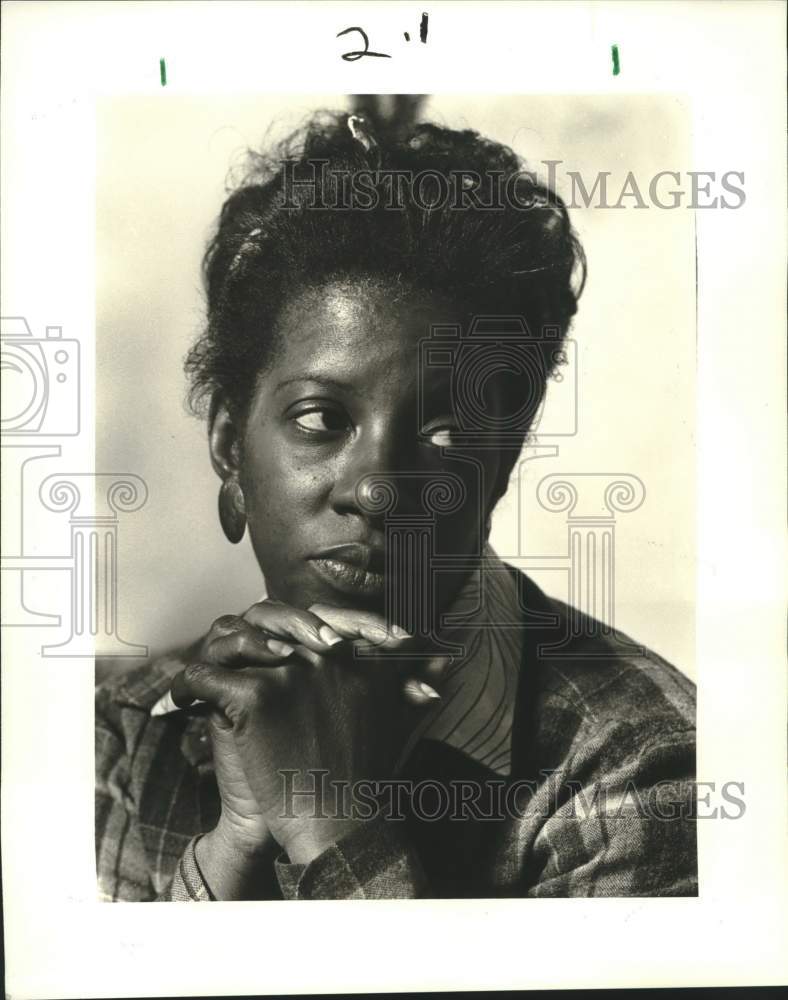 1986 Press Photo Portrait of Kathleen Matthews - Historic Images