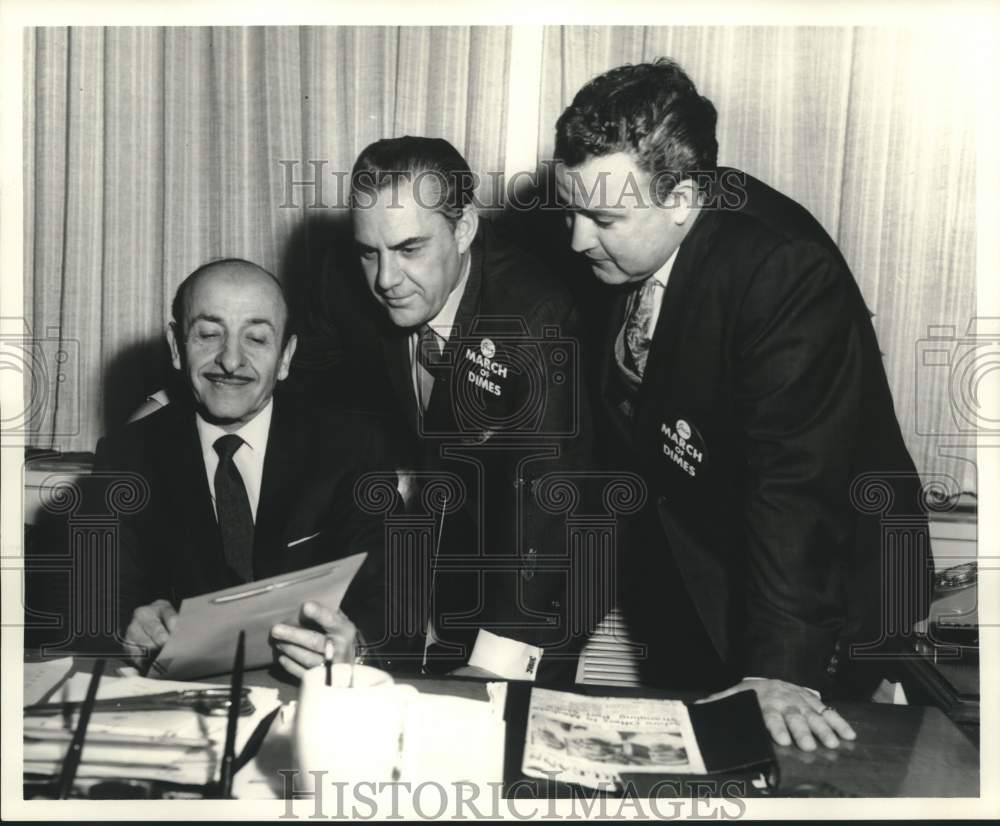 1968 March of Dimes kickoff ceremonies held at City Hall-Historic Images