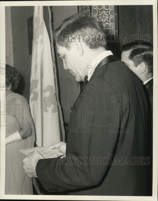 1968 Press Photo Governor John J. McKeithen - Historic Images