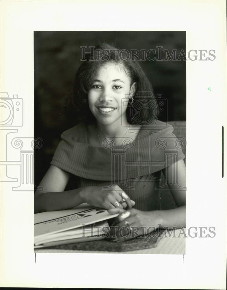 1992 Press Photo Monique McConduit, participant in Young Leaders Conference - Historic Images