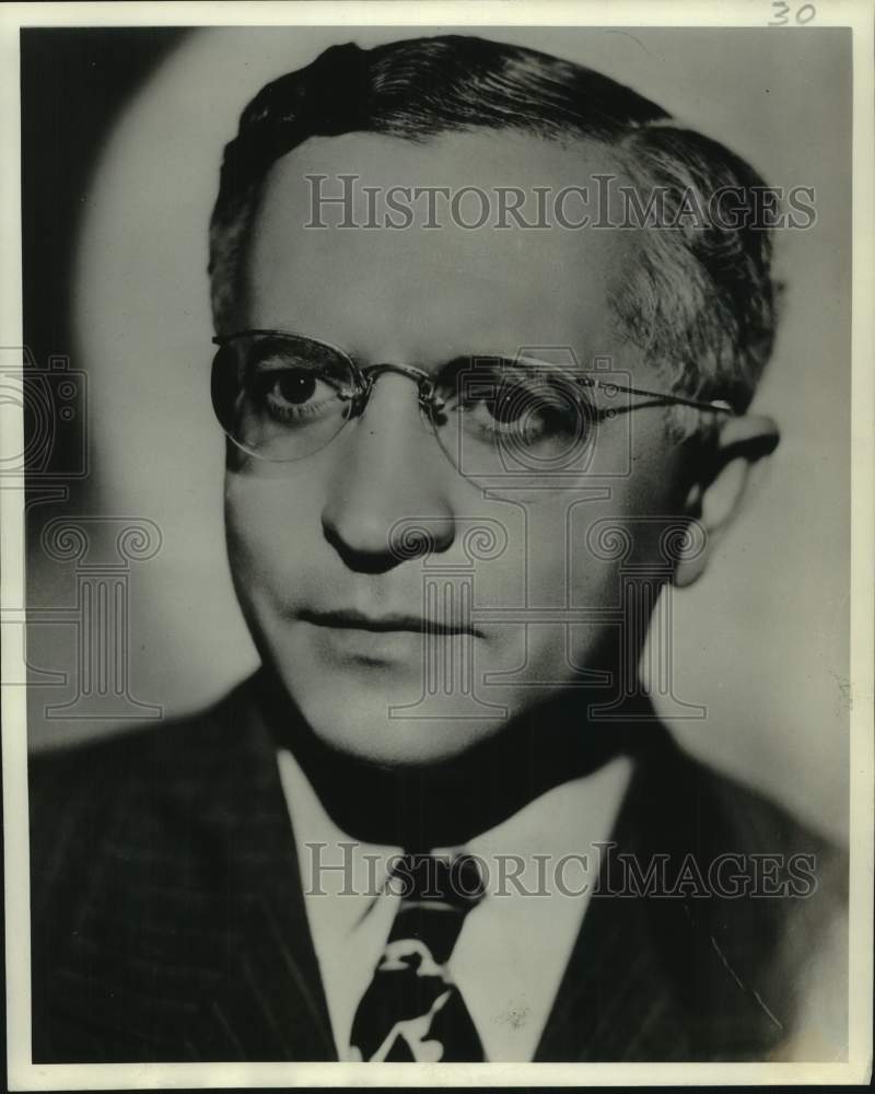 1957 Dr. S. Liptzin of B&#39;nai B&#39;rith, Institute of Judaism - Historic Images