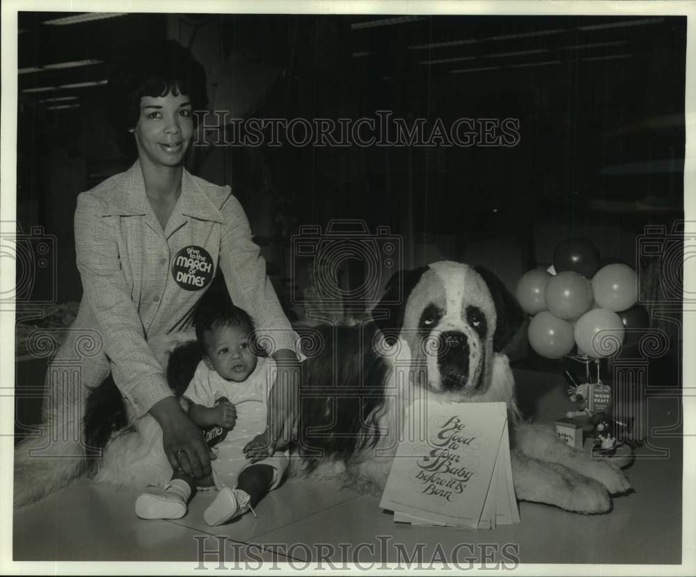 1974 Press Photo Timol Lemoyne Liggans Is 1974 Healthy Baby For New Orleans Area-Historic Images