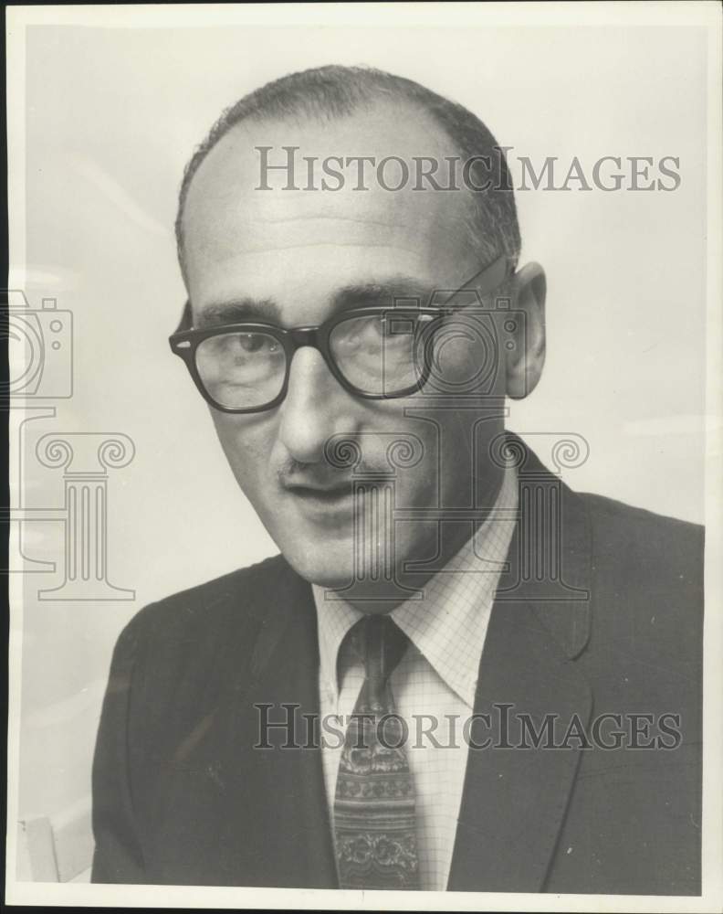 1969 David L. Markstein, New Orleans Financial Analyst - Historic Images