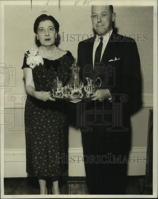1958 Social worker Miss Ruth Levy honored by Jewish Community Center-Historic Images