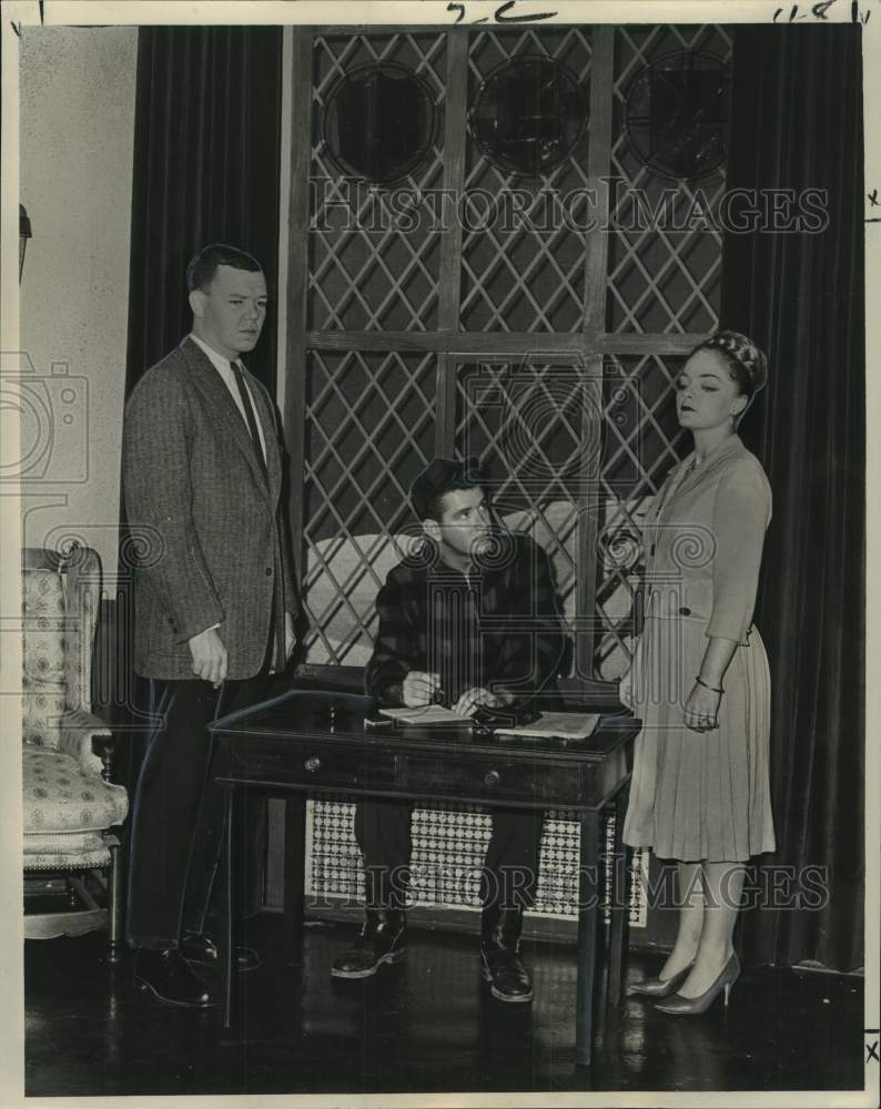 1964 &quot;The Mousetrap&quot; Scene from Le Petite Theatre, New Orleans-Historic Images