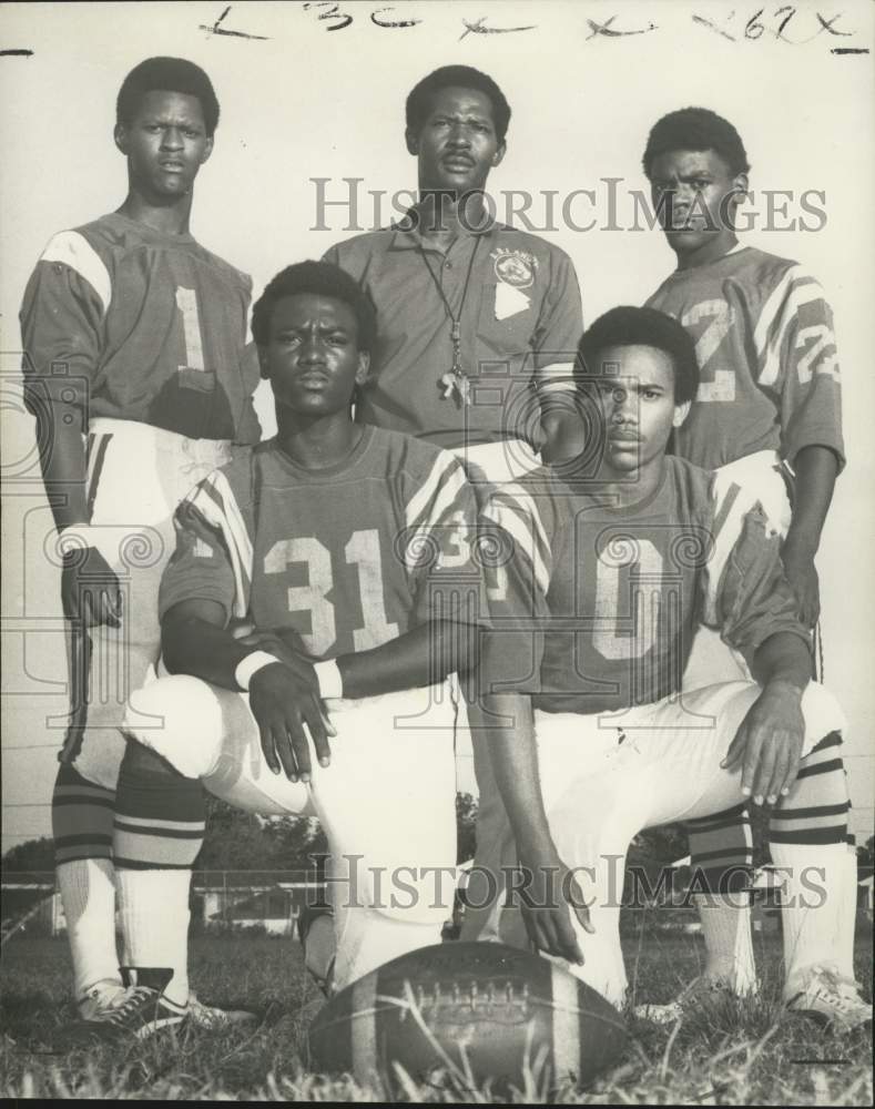 1970 Press Photo Landry readies for Louisiana H.S. Athletic Association football - Historic Images