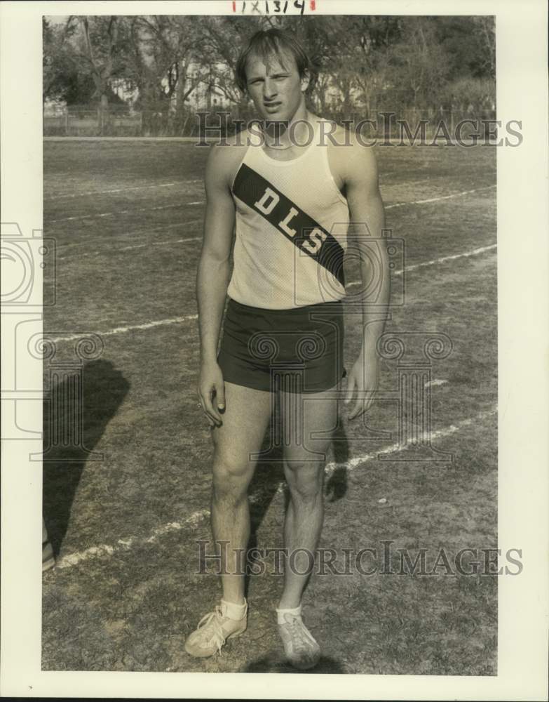 1984 Press Photo Track and Field - Sam Martin of De La Salle - nob82555 - Historic Images