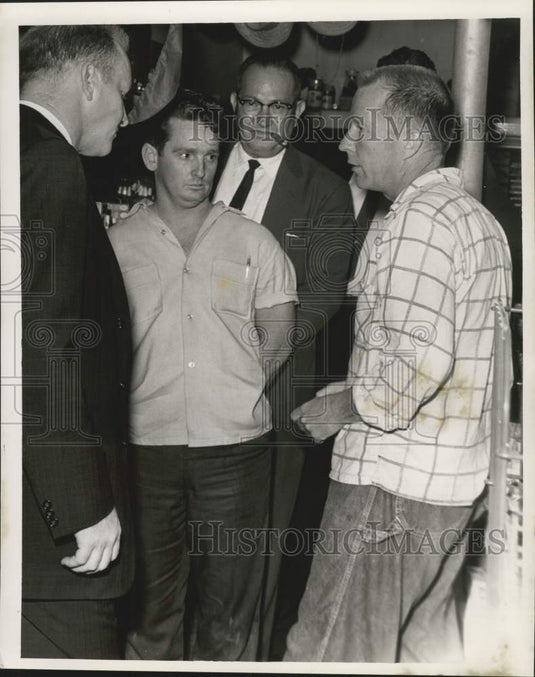 1962 Press Photo Clarence Miguez fired shot at Major Sergo - Historic Images
