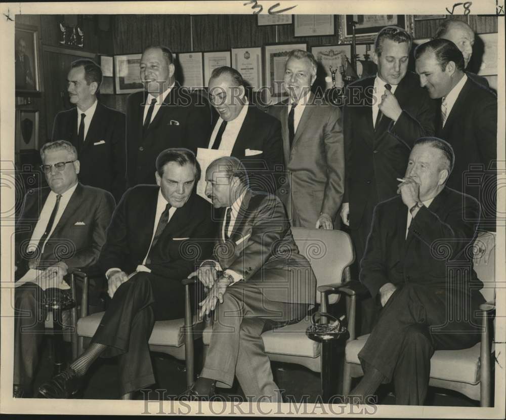 1966 Members of Domed Stadium Commission during meeting at City Hall-Historic Images