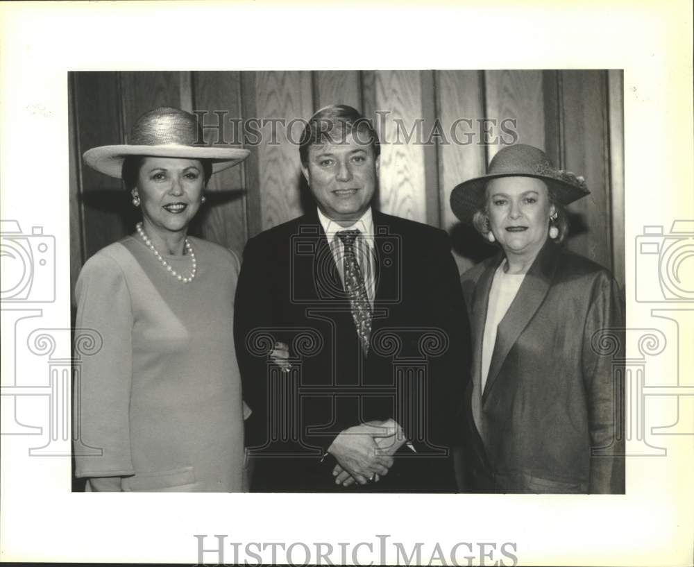 1991 Mad Hatters - Betty Brooks, Joe Morrow and Camille Yeldell - Historic Images