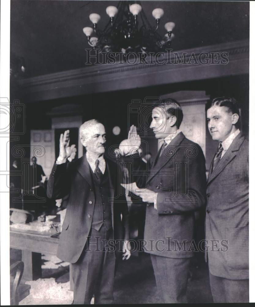 1920 Andrew J. McShane sworn in as mayor of New Orleans - Historic Images
