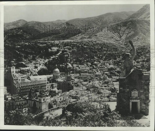 1973 Press Photo A view of the city after Mexico Earthquake - Historic Images