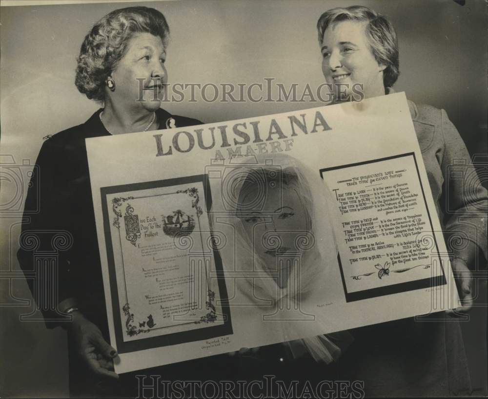 1974 Press Photo American Medical Association auxiliary members during meeting - Historic Images