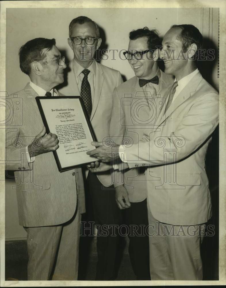 1970 Press Photo New Orleans Insurance Exchange Members - Historic Images