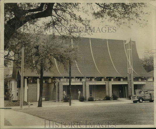 1964 Press Photo New Napoleon Avenue Baptist Church at Napoleon and S. Claiborne - Historic Images