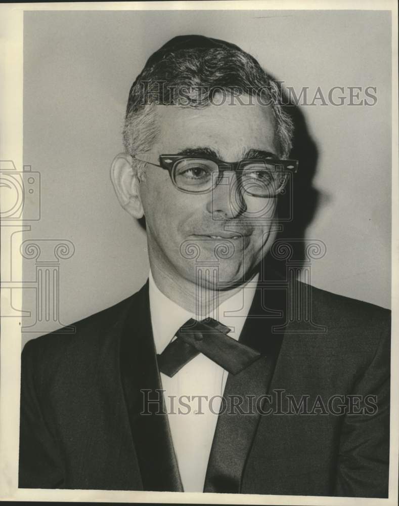 1967 Joseph W. Nelkin, President of Congregation Anshe Sfard - Historic Images