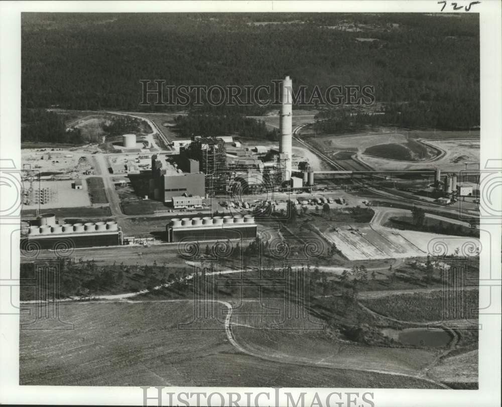 1978 New coal-fired electric generating plant near Hattiesburg - Historic Images