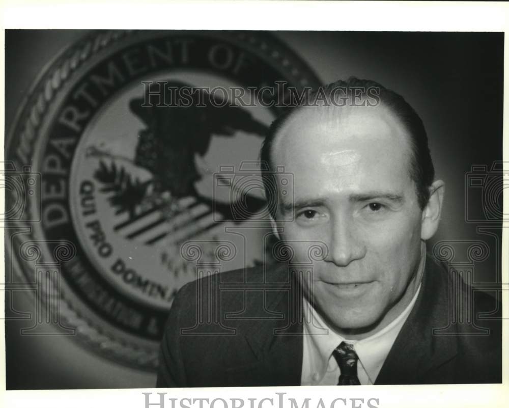 1994 Immigration Agent Mike Meskill, Worked With Haitian Refugees - Historic Images