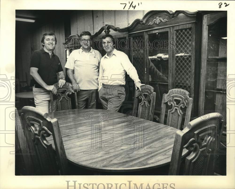 1979 Owners And Sales Manager Of Royal Furniture, New Orleans - Historic Images
