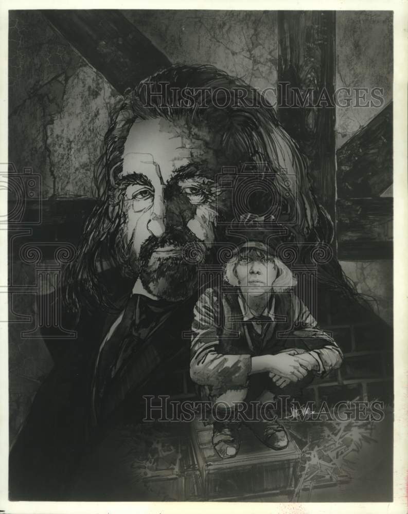 1982 George C. Scott stars in CBS TV film “Oliver Twist” - Historic Images