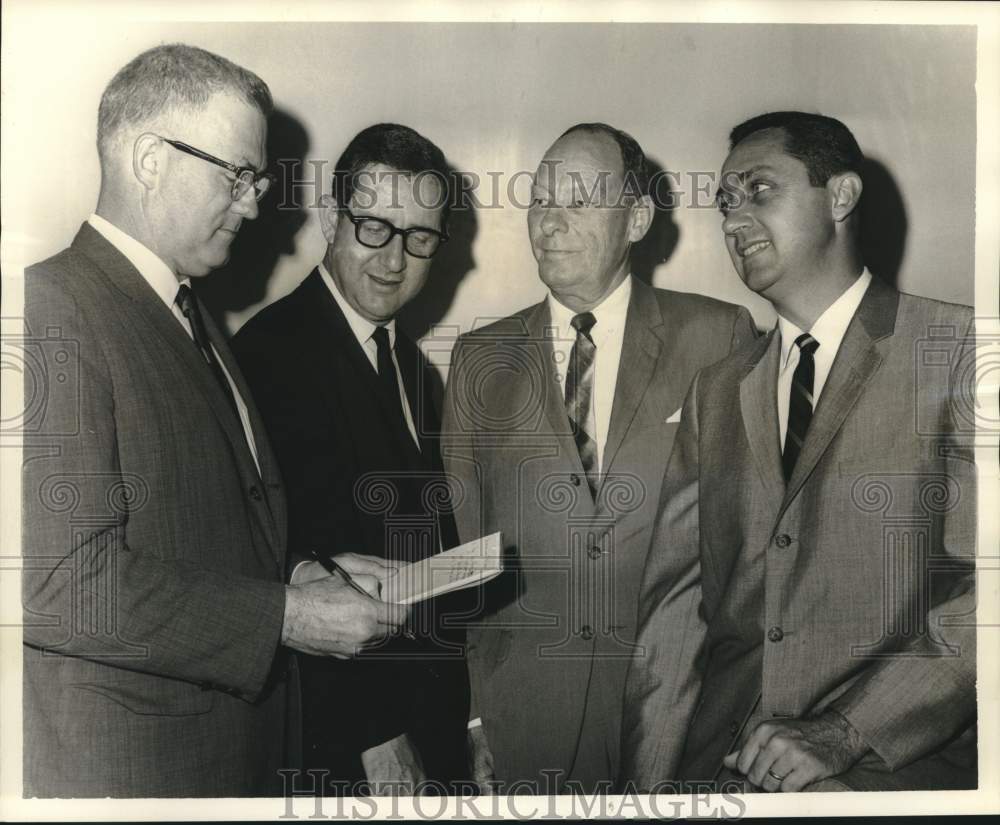 1965 Louisiana Land Title Association Officers Election - Historic Images