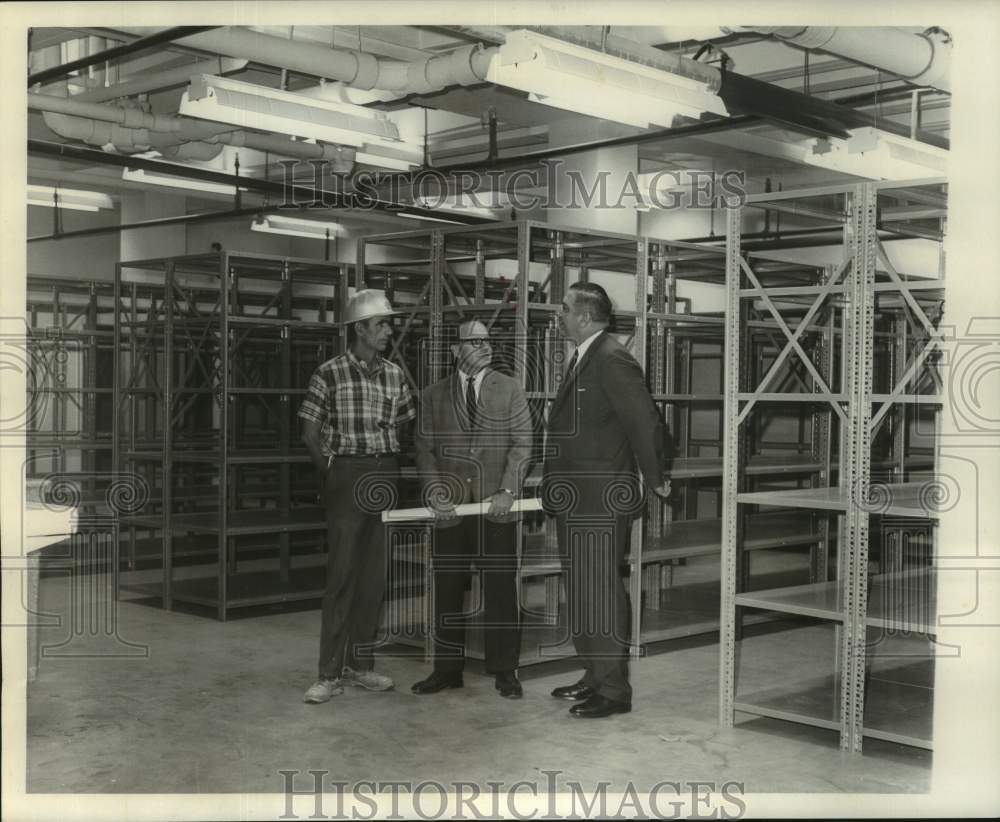 1967 New Orleans Police -  Administration Building Storage Room - Historic Images