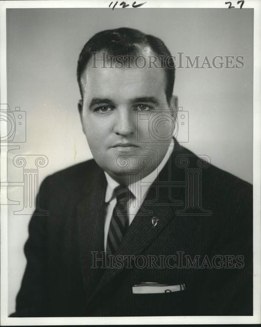 1963 Press Photo New Orleans - Jack A. Parker, Running for House Seat-Historic Images