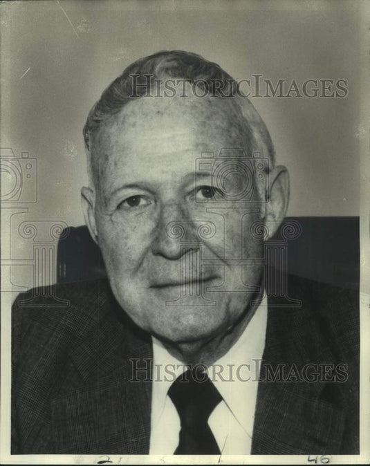 1981 Press Photo Hugh F. Owens, chairman of the Securities Investors Protection - Historic Images