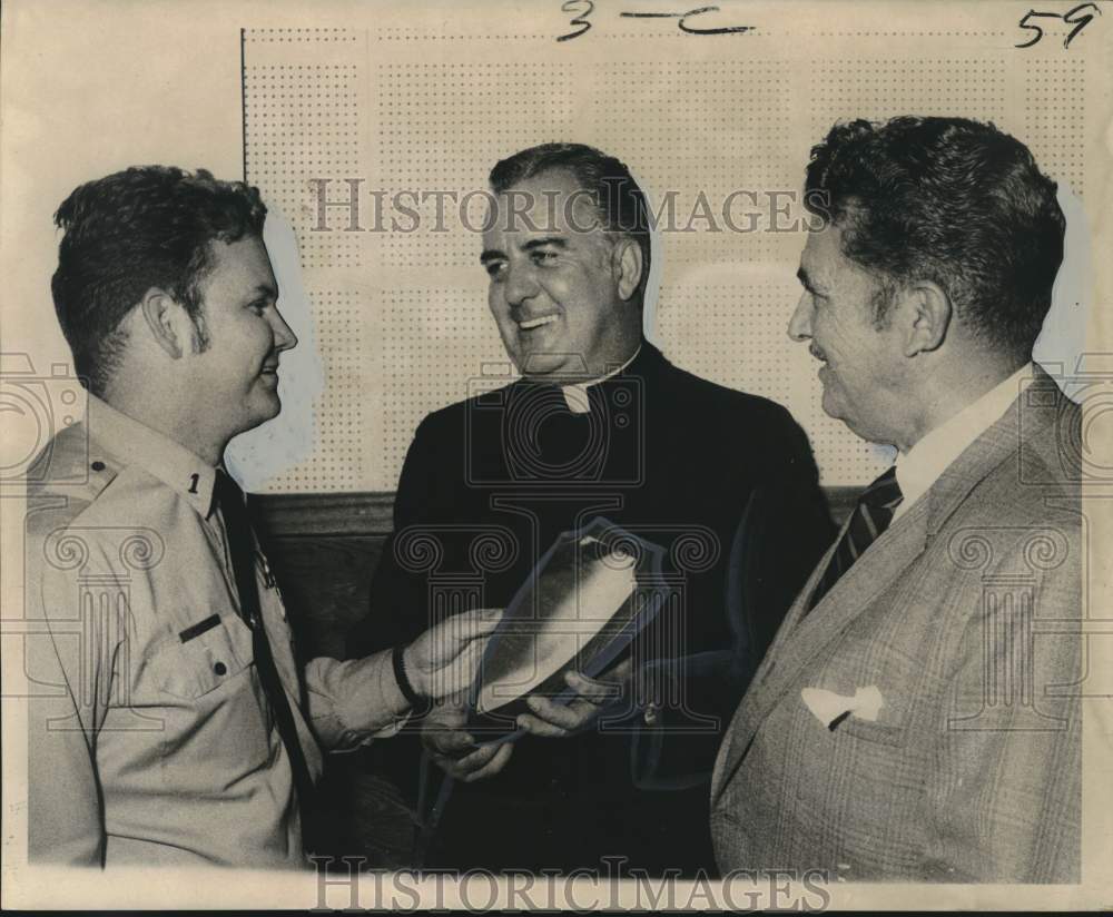 1969 Police and Firemen&#39;s Holy Name Society - Father Peter V. Rogers - Historic Images