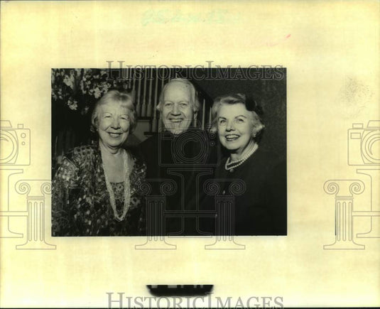 1994 Wiley & Marilyn Obenshain with Kitty Rottier - Historic Images