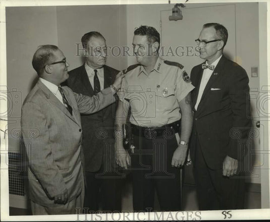 1961 Press Photo Mississippi River Bridge Authority-Emmett Richard and Members-Historic Images
