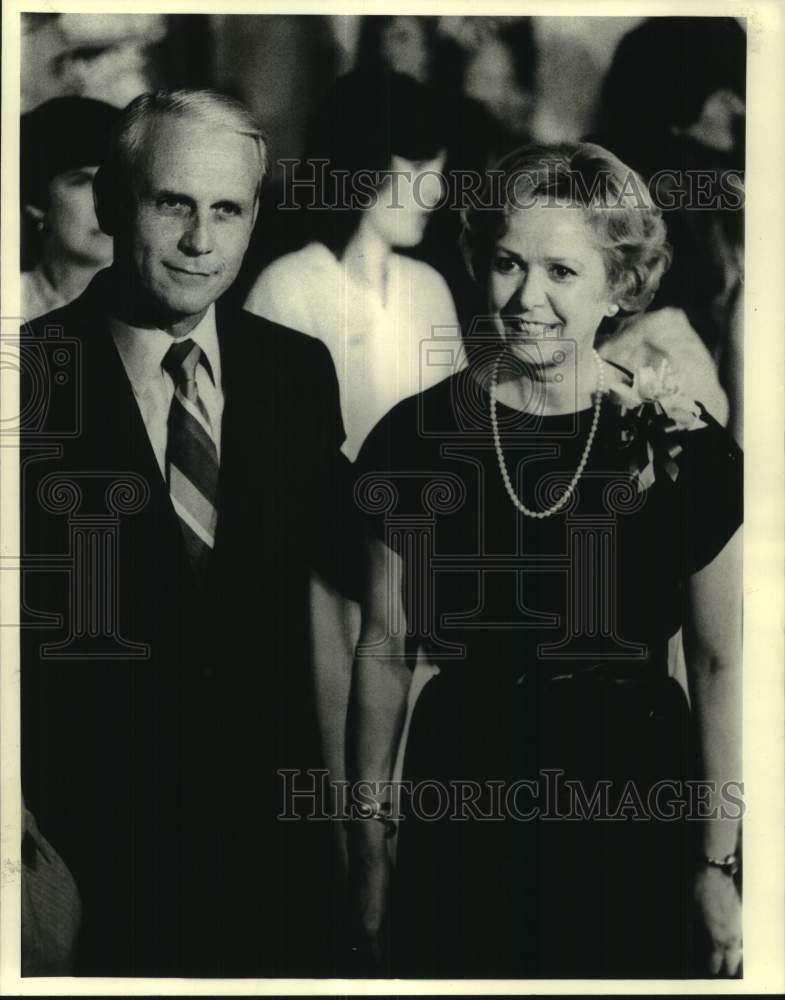 1979 Gubernatorial Candidate David Treen with His Wife, Dodie - Historic Images