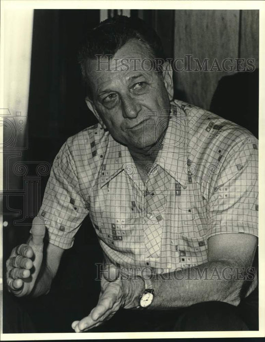 1967 Press Photo Former baseball player Mel Rue - noc17710-Historic Images