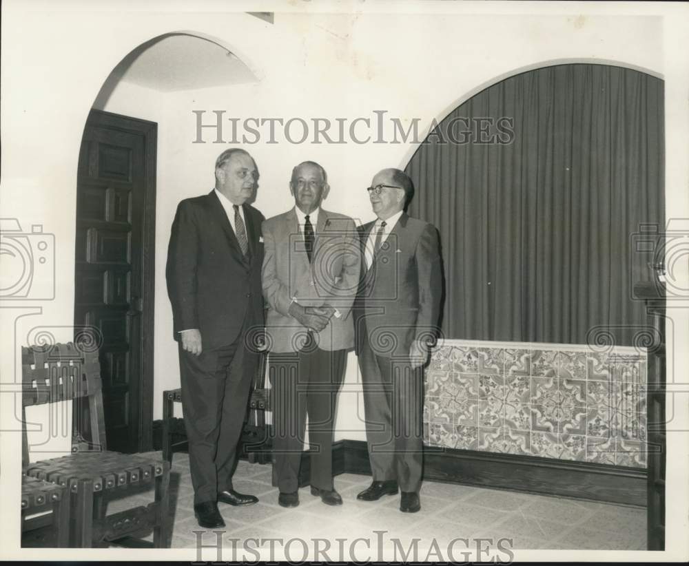 1968 Press Photo Spanish Room Dedication at International House, New Orleans-Historic Images