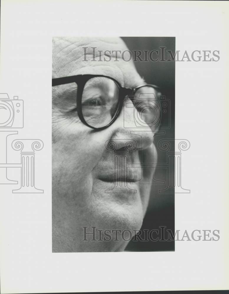 1992 Press Photo Plaquemines Parish president Luke Petrovich in Louisiana - Historic Images