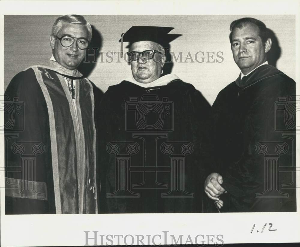 1981 Claude B. Pennington receives honorary Doctor of Science Degree - Historic Images