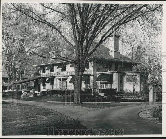 1967 Press Photo General view of Indiana Governor's House - noc21105-Historic Images