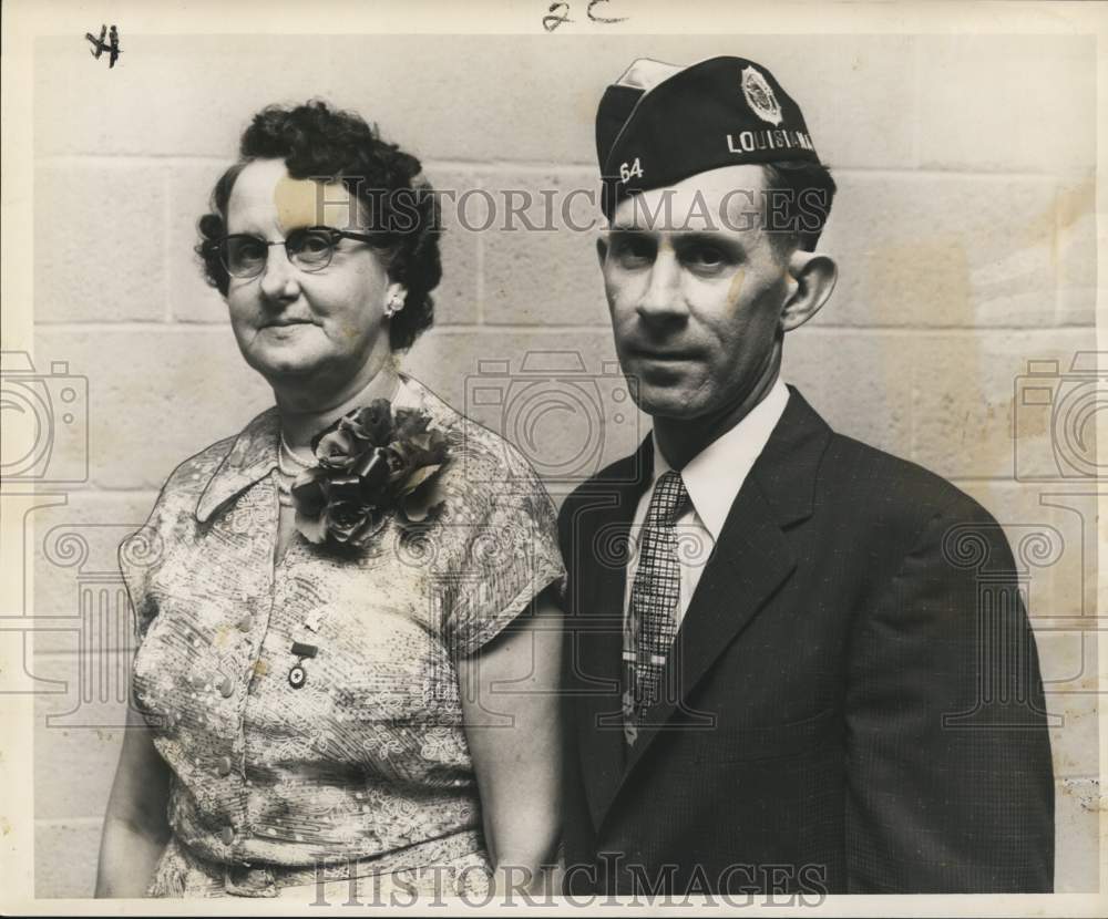 1957 Press Photo Officers of David Walter Wiedman Post No. 64, American Legion - Historic Images