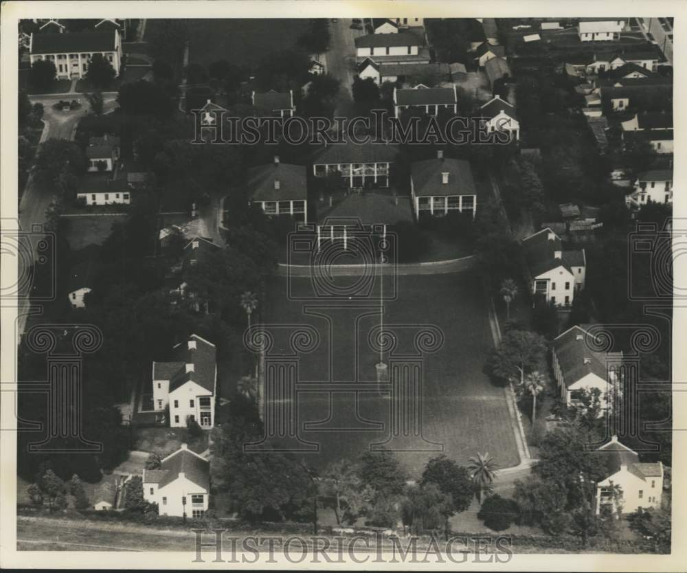 1955 Louisiana Air National Guard aerial photo of a neighborhood.-Historic Images