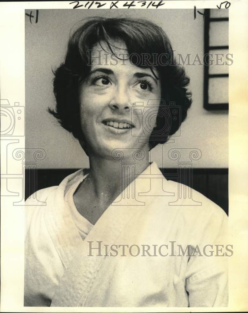 1976 Press Photo Nancy Seaver, Karate member - noc24791-Historic Images