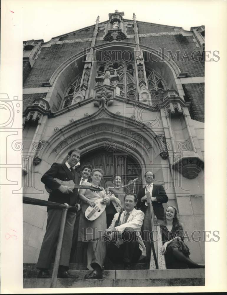 1988 Members of New Orleans Musica da Camera at Ursuline Chapel - Historic Images