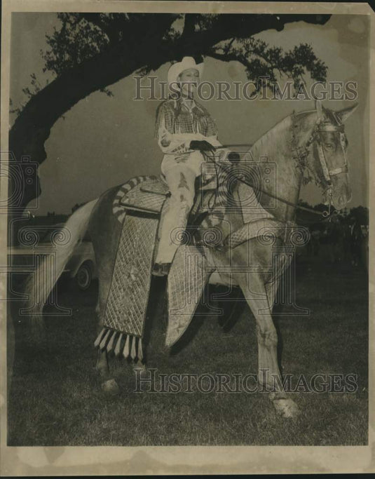 1968 Press Photo Saint Martin's Episcopal Horse Show Competitor - noc28812 - Historic Images
