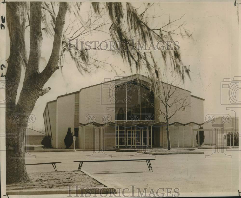 1964 St. Julian Eymard Church in Algiers general exterior view - Historic Images