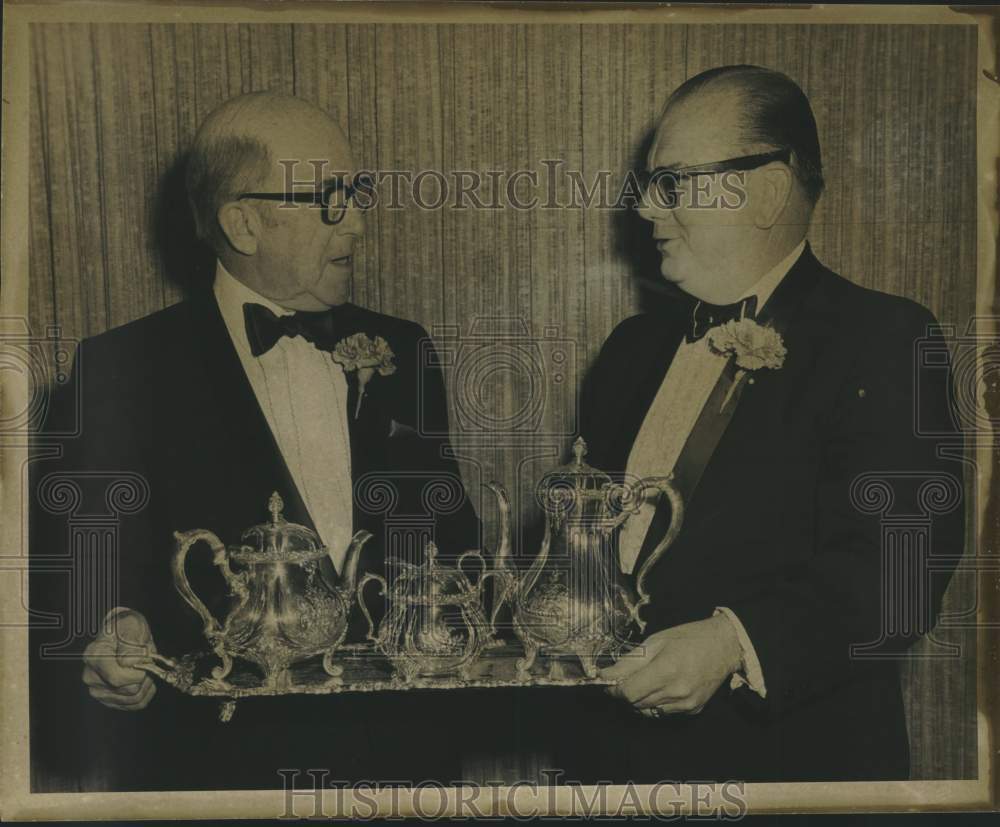 1974 F. George Ramel and C. Robert Bohn of Metairie Country Club - Historic Images