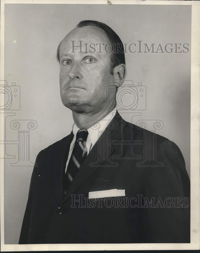 1969 Press Photo New Orleans Lawn Tennis Club - George Riviere, President - Historic Images